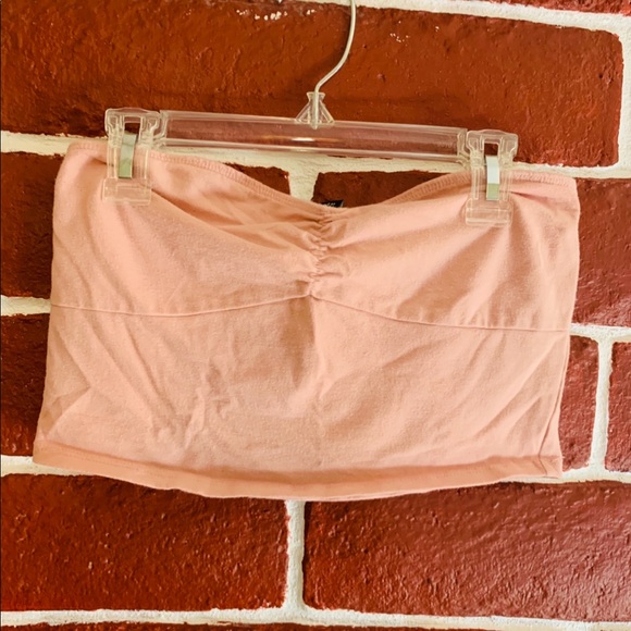 Pink Tube top crop top - Picture 1 of 3